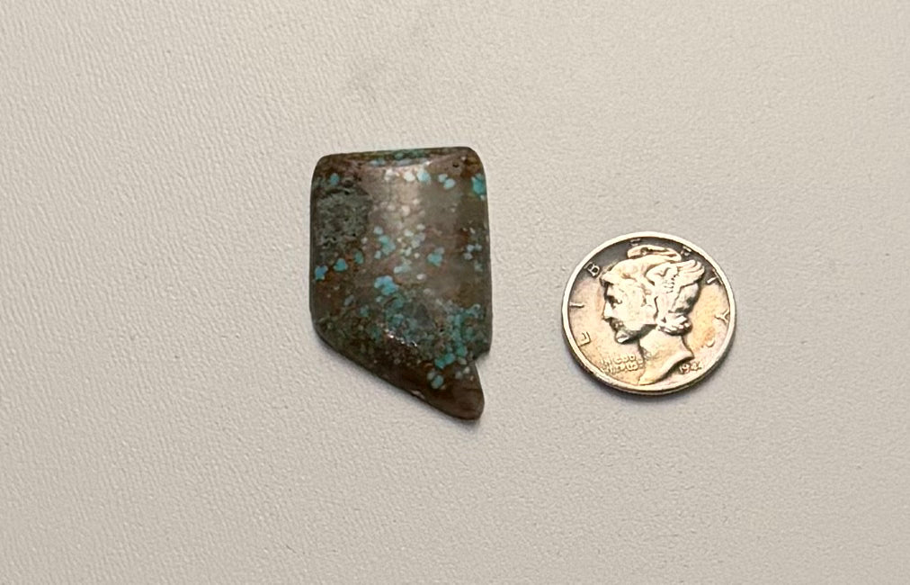 #8 Mine Turquoise - Nevada Shape
