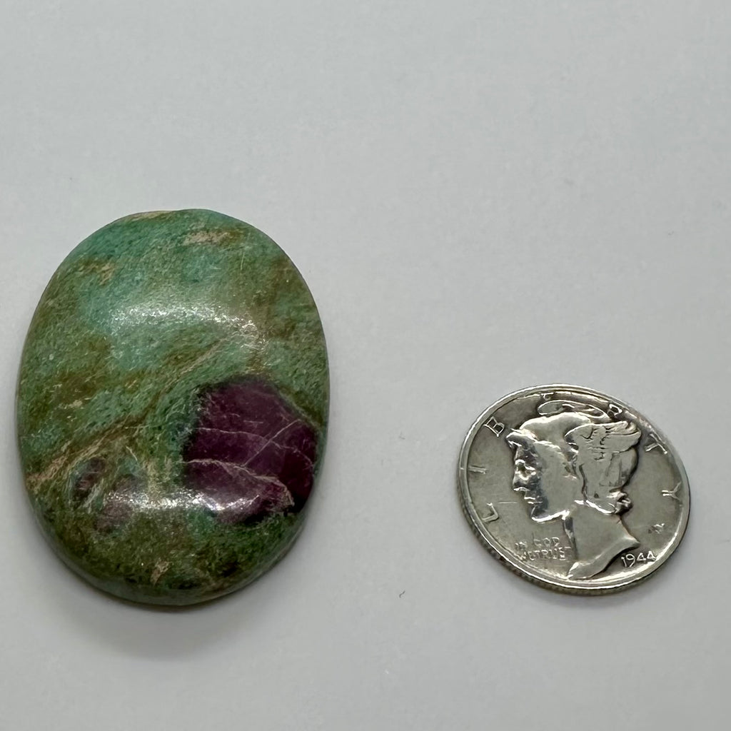 Round Ruby Fuchsite