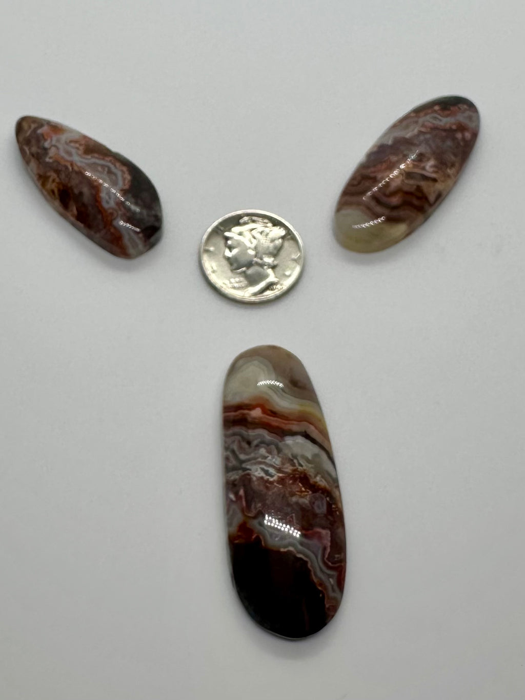 Three Brothers Crazy Lace Agate
