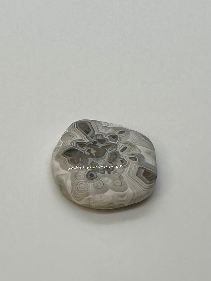 Tuxedo Lace Agate Bocchoidal Crystal